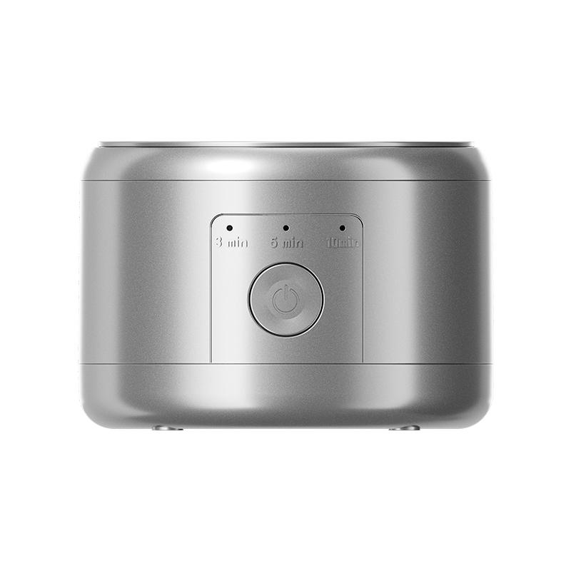 

50KHZ Ultrasonic Braces Cleaning Machine USB rechargeable for Dentures Retainer Mouth Guard Aligner, perfect gift срібний