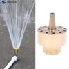1Pcs High Quality 1/4" 1/2" 3/4" Brass Column Fountain Nozzle Corrosion Resistant Pond Spray Head For Garden Decor Garden