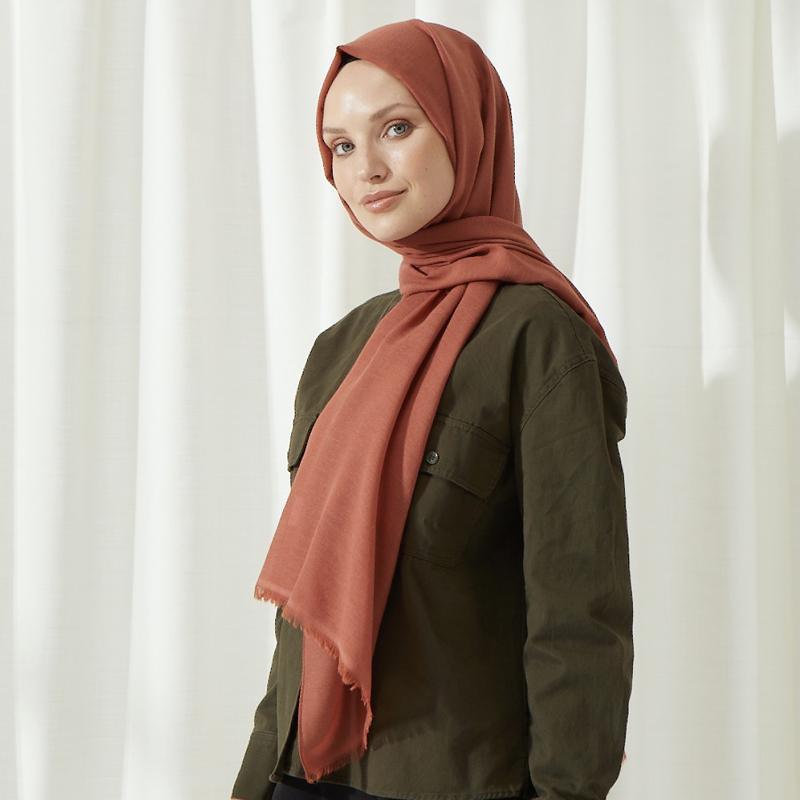 

Шаль Miray Bamboo Cotton Cinnamon
