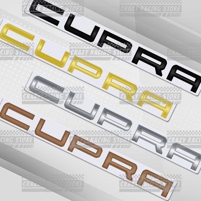 Car Badges Trunk Emblem Metal Stickers Body Decals Letter Decor For Ateca Tarraco Ibiza Leon Cordoba Toledo Mii Born Arona