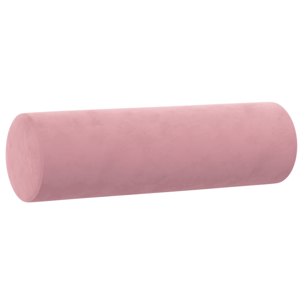 Vidaxl 2-Osobowa Sofa Z Poduszkami, Różowa, 140 Cm, Aksamit