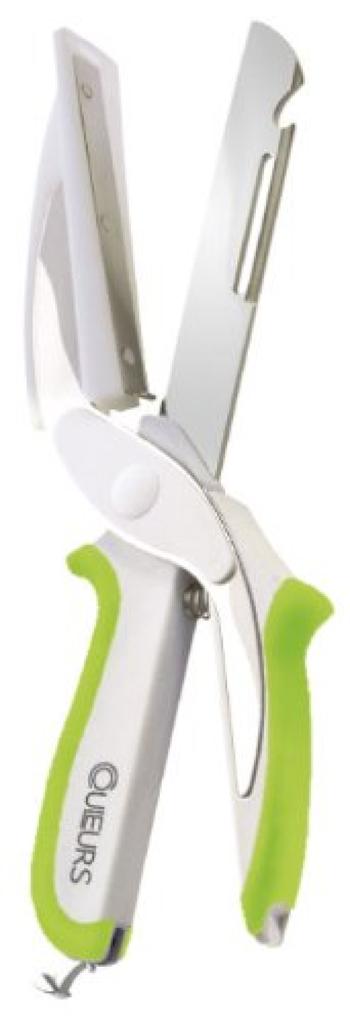 Kitchen Scissors with Cutting Koko Green 6186 Board, Scissors,