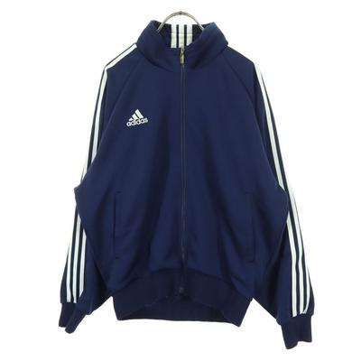 Adidas 90er Jahre Altes Einpunkt-Logo Langarm Trainingsjacke Herren Gebraucht