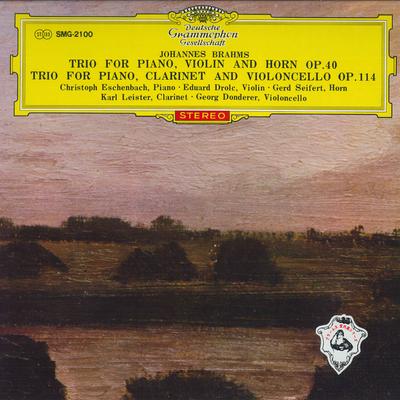 LP Record CHRISTOPH ESCHENBACH GERD SEIFERT Brahms Horn Trio In E Flat Major O SMG2100 DEUTSCHE GRAMM Japan Obi Classical Used