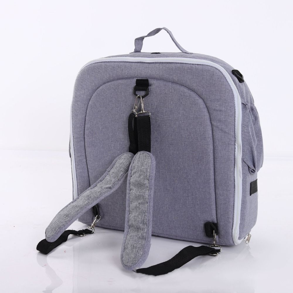 Langlebige Windeltasche Wasserdicht Baby-Reisebett Einfach zu bedienen Tragbare Mama-Tasche Reisen