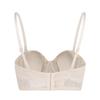 Sexy lace underwear women's summer breathable rabbit ears cup big chest small bar soft steel ring gather bra