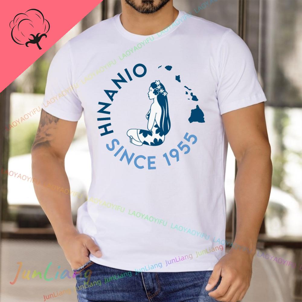 Beer Tshirts Hinano Tahiti Beach Sweatshirts for Men Unisex Tshirt Mens Clothes Mens Clothing Harajuku Goth Y2k Original