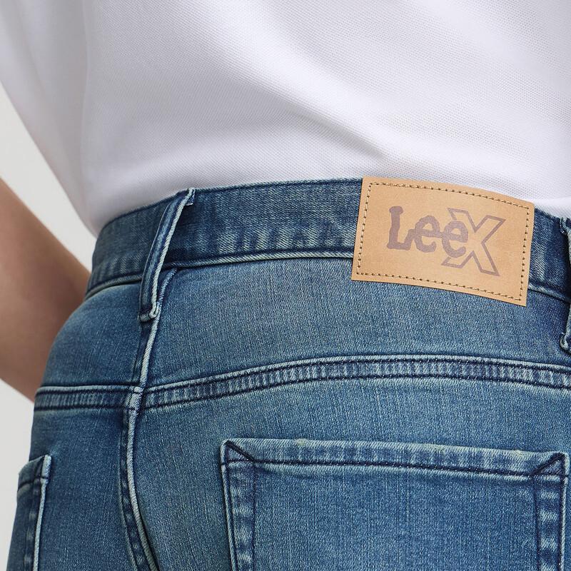 Lee Men's 726 Standard Mid-Rise Straight Brushed Jeans