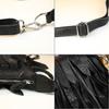 Fashion Tassel Bag Women'S Leather Piece Retro Shoulder Crossbody Large Capacity Tote Bag