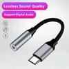 C to 3.5mm Jack Audio Cable Digital Decoder Earphone Amplifier Headphones Adapter Audio Adapter