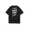 Li Ning T Shirts Men's Black Crew Neck Moderate Straight Fit AHSR407-4