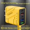 150W High-Power GaN USB Charger with Multi-Port Fast Charging for Apple & Android