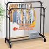 Heavy-Duty Vertical Clothes Drying Rack for Home & Balcony Use