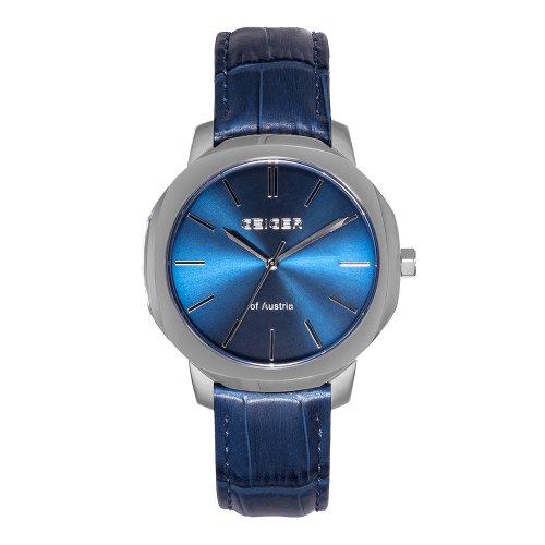 [GEIGER] GEIGER Women s Classic Leather Watch GE1263BUBU_L GE1263BUBU_L