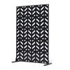Metal Privacy Screen 47" X 72" Freestanding Outdoor Privacy Screens