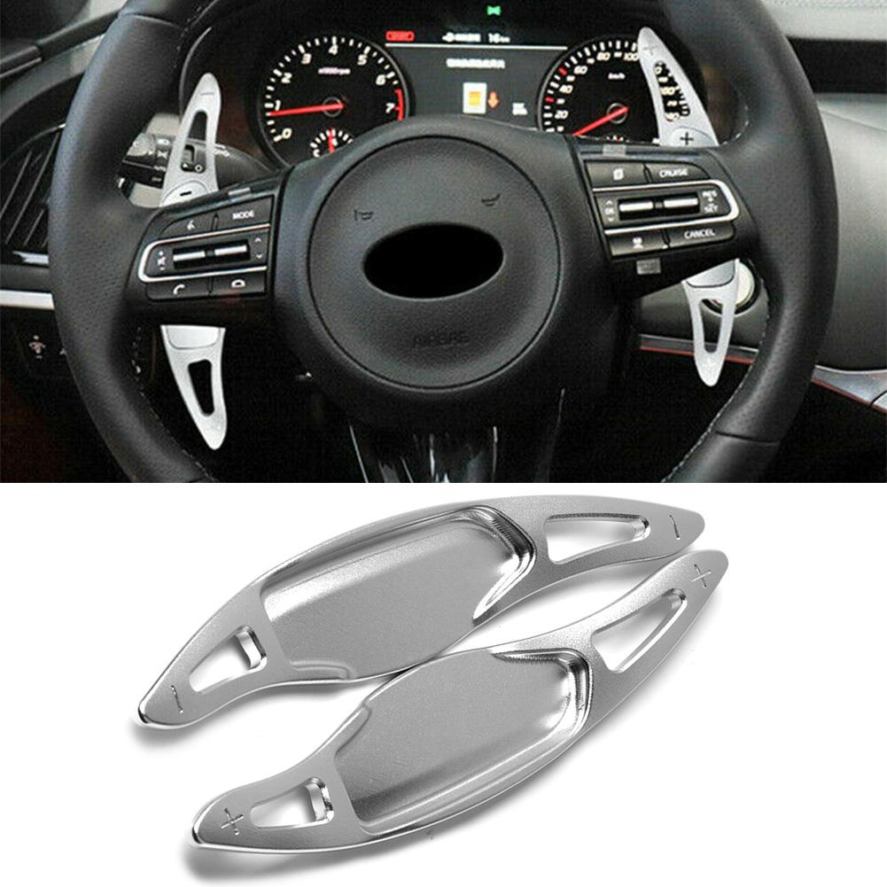 2PCS Car Steering Wheel Shift Paddle Shifter Extended For Kia Stinger CK K8
