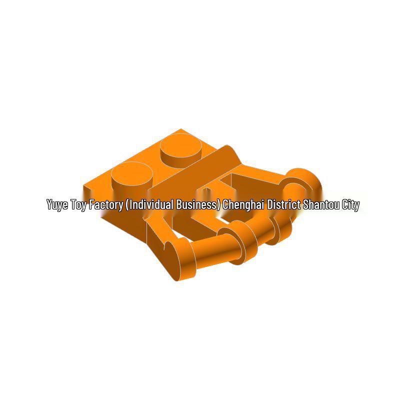 92692 Universal 1x2 Hinge Handle Plate for DIY Building Blocks - MOC Small Particle Educational Accessory