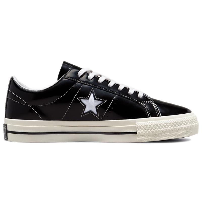 Converse One Star Classic Casual Non-slip Shock Absorbing Wear-resistant Low-top Sneakers Unisex Black