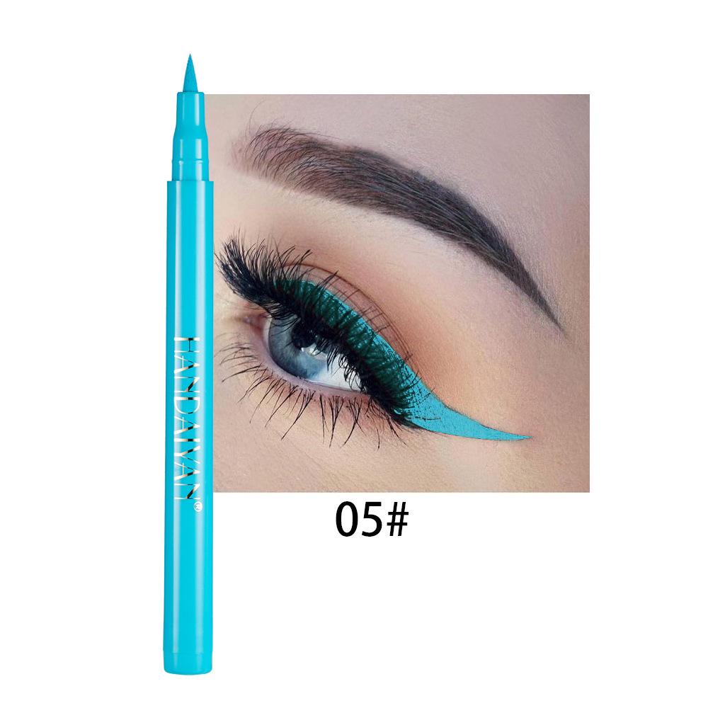 Penna Eyeliner Liquido Colorato Handaiyan Anti-Macchia - A Base d'Acqua con Punta Rigida