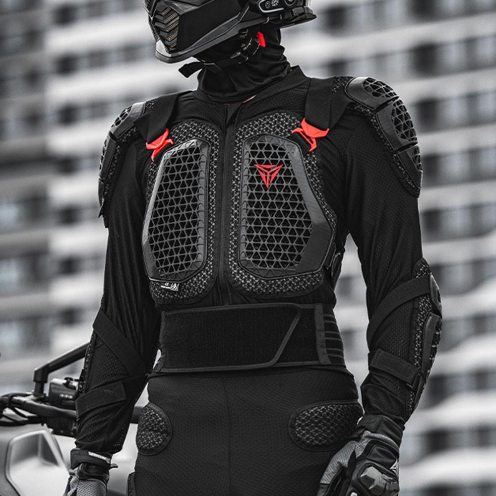 New Motocross Armor Anti-Fall Motorcycle Body Protection Motorcycle Chest Back Pants Protector Moto Equipment for Men Women