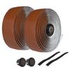GORIX Road Bike Bar Tape Leather (GX-GLB) Brown Bicycle Grip Handlebar Tape Classic