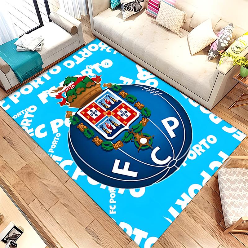 Futebol Clube do Porto (1) Rug Suitable For Living Rooms Bedrooms Computer Rooms Dining Areas And Placement Under Tables And Chairs Also An Ideal Choi
