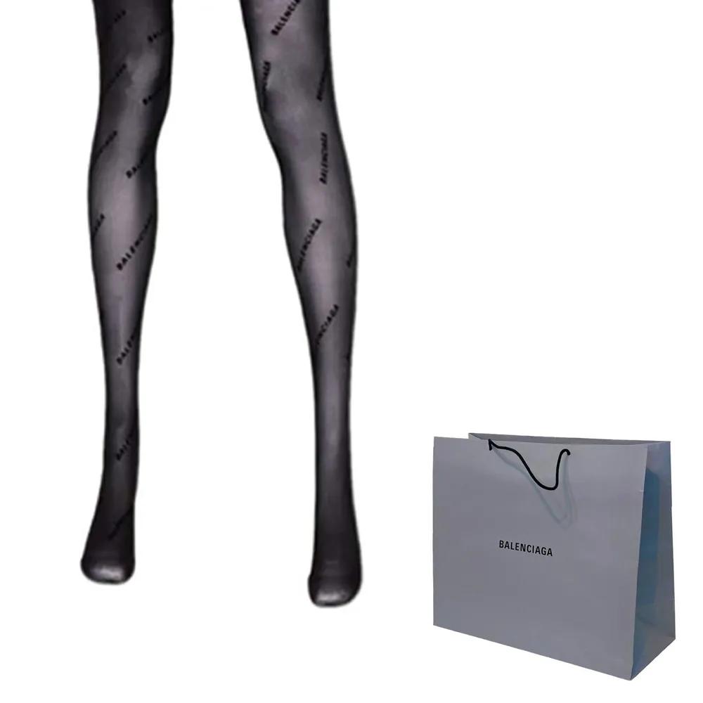 Balenciaga Pantyhose Women's Gift Box Set Black (Unisex) Pantyhose