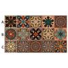 Moroccan Style Peel & Stick Self-adhesive Wall Tiles Vintage Colorful Waterproof Decals for Kitchen Bathroom Living Room Decor DIY Home Stickers