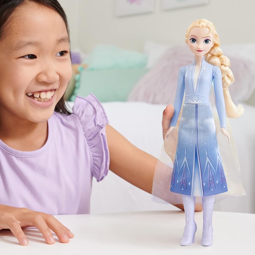 Mattel Disney Frozen Elsa Doll 2 Dress-Up Toy 100th Anniversary Celebration Ages 3+