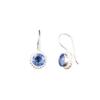 Tanzanite Gemstone 925 Sterling Silver Jewelry Handcrafted Dangle Earrings 0.93" EE-177-13
