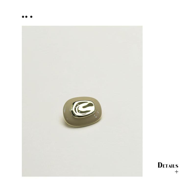 5pcs Nail cover resin alloy buttons Xiaoxiang jacket clothing decorative buttons Sweater knitted sweater buttons