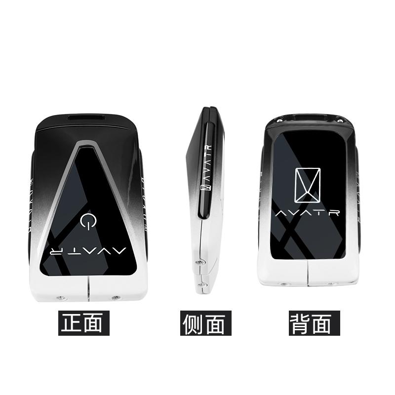 For Avatr 12 07 06 11 Car Key Case Remote Protector Cover Bag Shell Keychain Holder Key Fob Interior Car Accessories Zinc Alloy