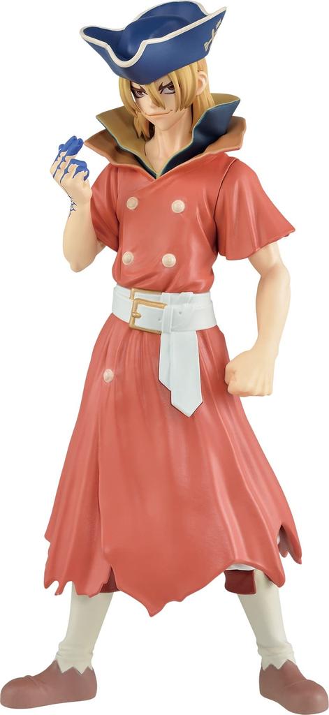 BANPRESTO Dr. Stone Figure of Stone World Ryusui Nanami & Senku Ishigami (A Ryusui Nanami)
