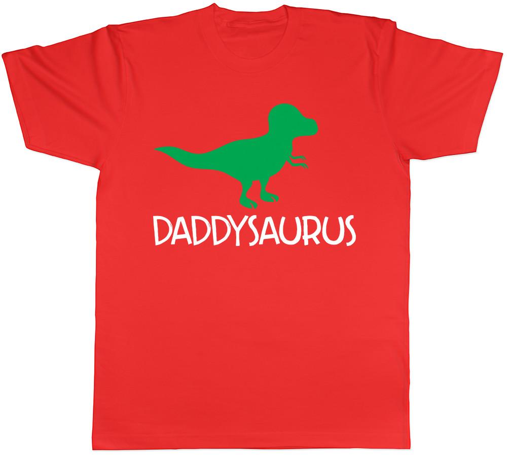 Daddysaurus Dinosaur Unisexs Tee TShirt S