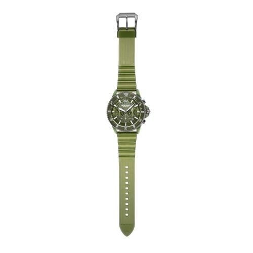 Emporio Armani WORLD EXPLORER AR11534 Men's Green Watch