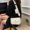 Textured small bag women's new women's bag summer shoulder bag textured fashion messenger small square bag