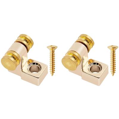 LvYiLinggg Guitar String Retainers with with Durable Metal Reduces String Extends String Musical Instrument Accessory for Guitars Rollers, 2-Pack