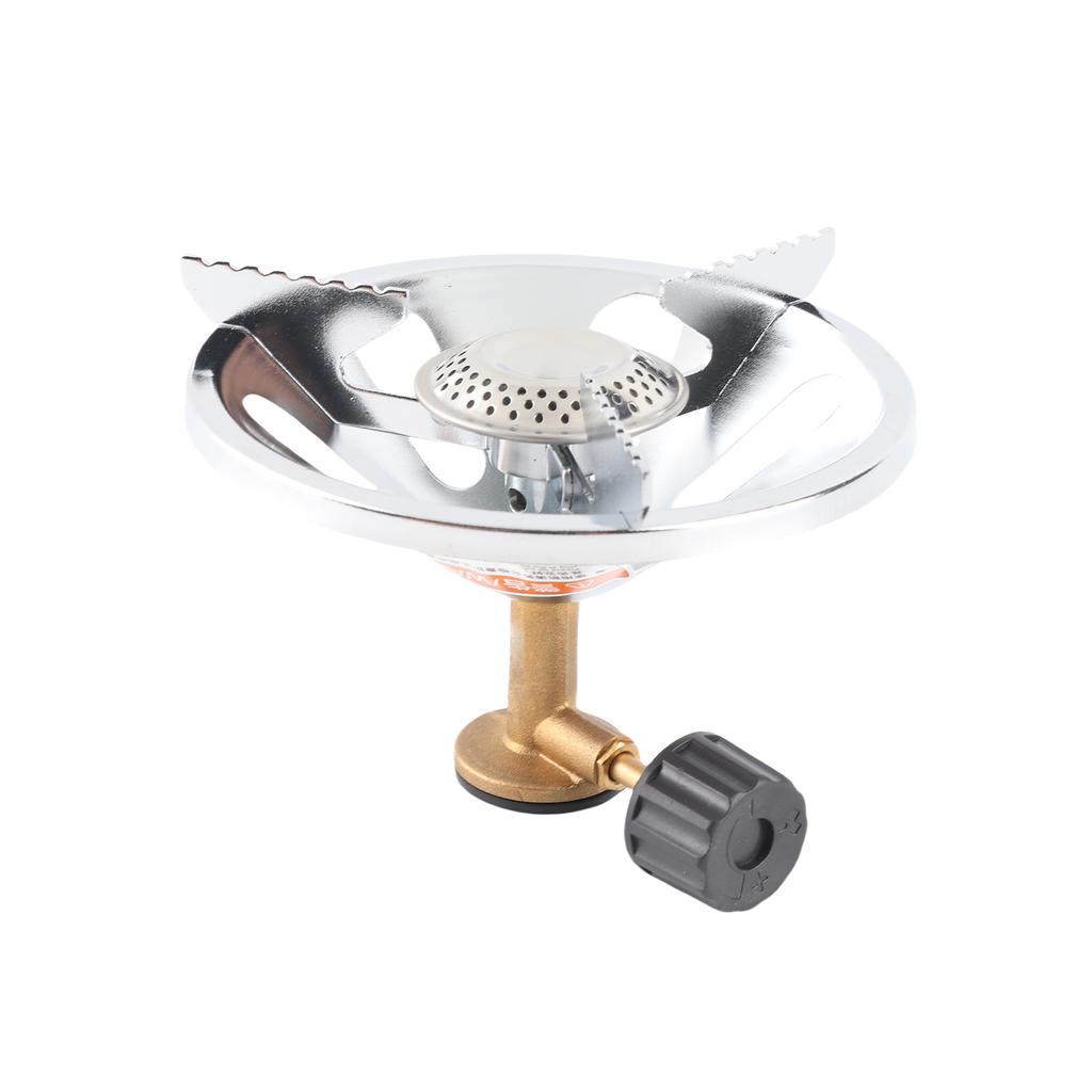 Outdoor Camping Stove Backpacking Gases Stove Burner with Windproof Design for Outdoor Cooking Camping Picnic Hiking