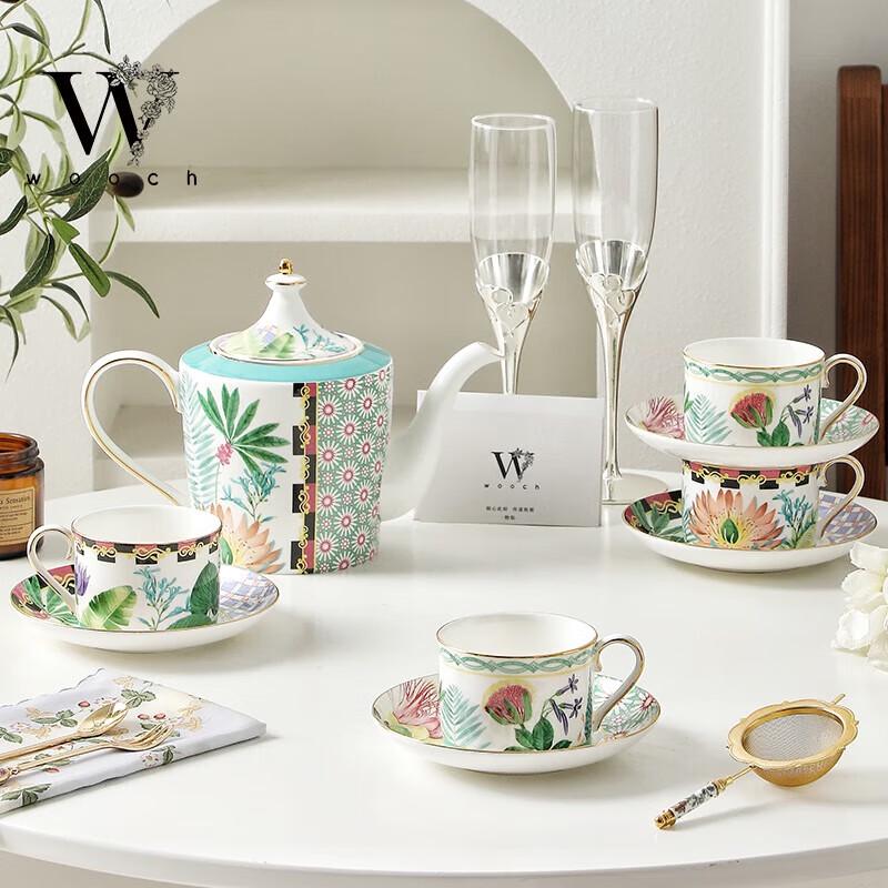 WOOCH Water Lily Dream Ceramic Teapot & Cup Set