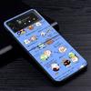 PUI PUI MOLCAR Cute Case for Samsung Galaxy Z Flip4 Flip3 5G PC Hard Cell Phone Shell Z Flip 4 3 Black Coque Zflip4 Zflip3 Cover