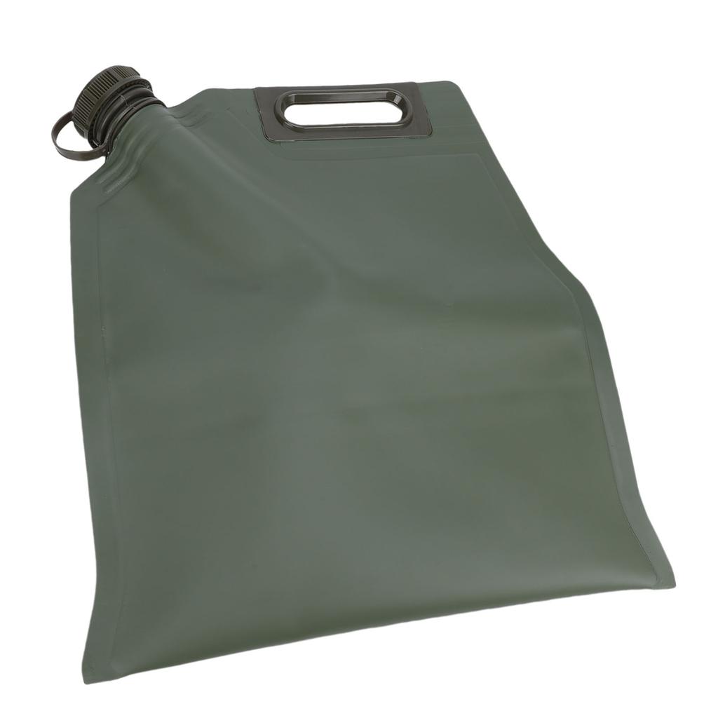 Gas Bladder TPU Leakproof Portable Handheld Gas Container Foldable Vehicle Oil Transfer Bag for Drivers Motorcycles SUVs Road Trips Green