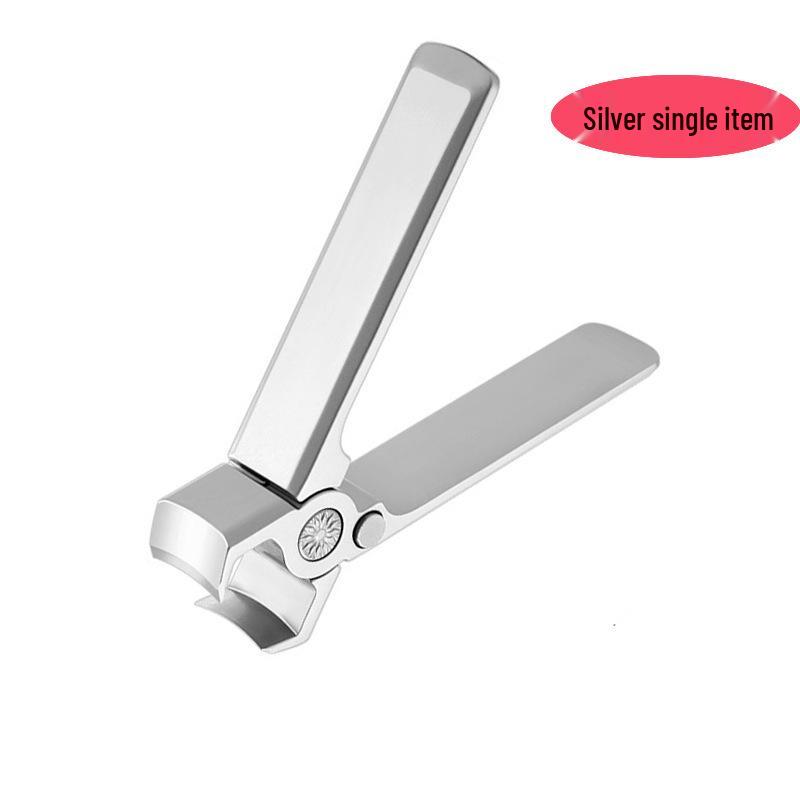 Stainless Steel Push Button Anti-Splash Nail Clippers