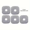 1/3Pcs Mop Water Separation Square Mop With Bucket Mop Heads Microfiber Lazy Floor Floating Clean Sewage Separation Barrel Mop