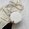 Women's diamond-shaped niche bag small round crossbody shoulder casual feminine personality new fashion