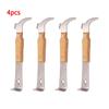 Bee Hive Hook Scraper Multifunctional Beekeeping Hive Tool Hive Scraper J Type Honey Scraper For Beekeeper Supplies Equipment