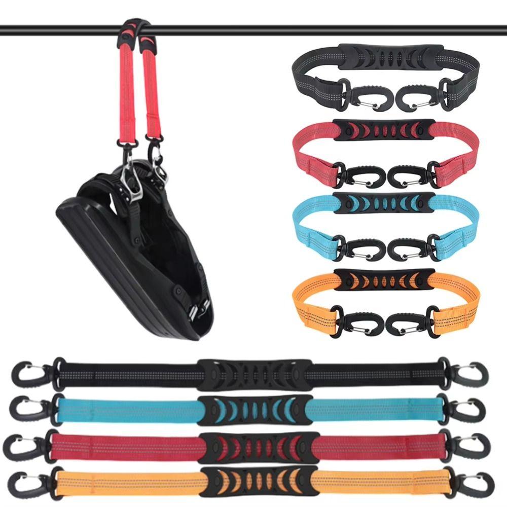 High Strength Ski Boot Strap Snowboard Boot Ice Skates Carrying Straps Skiing Accessorie