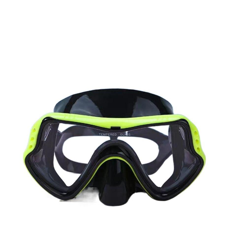 Lunettes De Natation Enfants Avec Cache-nez - Anti-buée, étanches, Large Vision, 4-16 Ans, Silicone