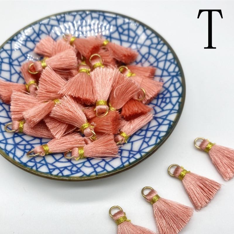 100-10pcs Polyester Trim Fringe Tassel Sewing Curtains Accessories DIY Keychain Cellphone Straps Pendant Tassels Jewelry Making