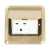 Pop Up Socket Table Power Outlet Receptacle UK Standard with Network Interface 250V
