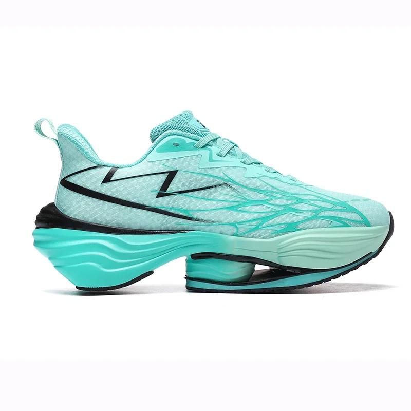 

2025 Спортивная обувь Мужская Сетчатая Дышащая Амортизация Высокое Качество Нескользящие Кроссовки Летние Марафонские Тренировочные Беговые Кроссовки для Женщин 44 синий